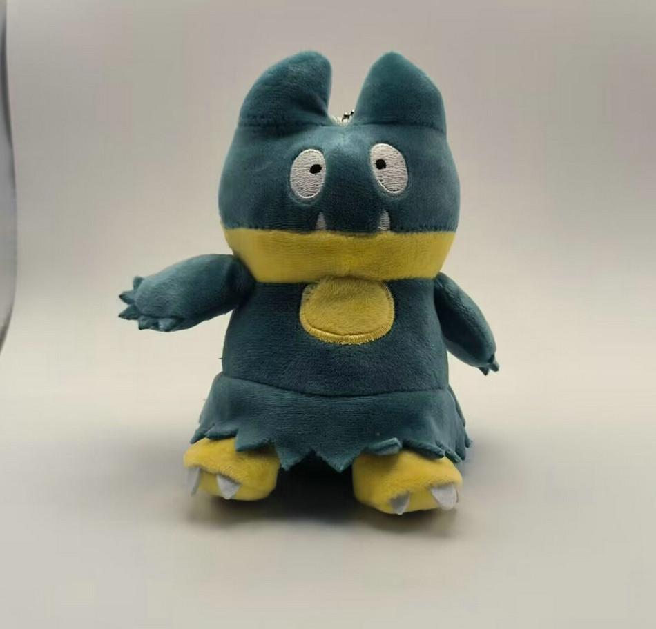 Плюшевая брелок-брелок Pokemon Munchlax Мягкая игрушка Для коллекционеров и фанатов