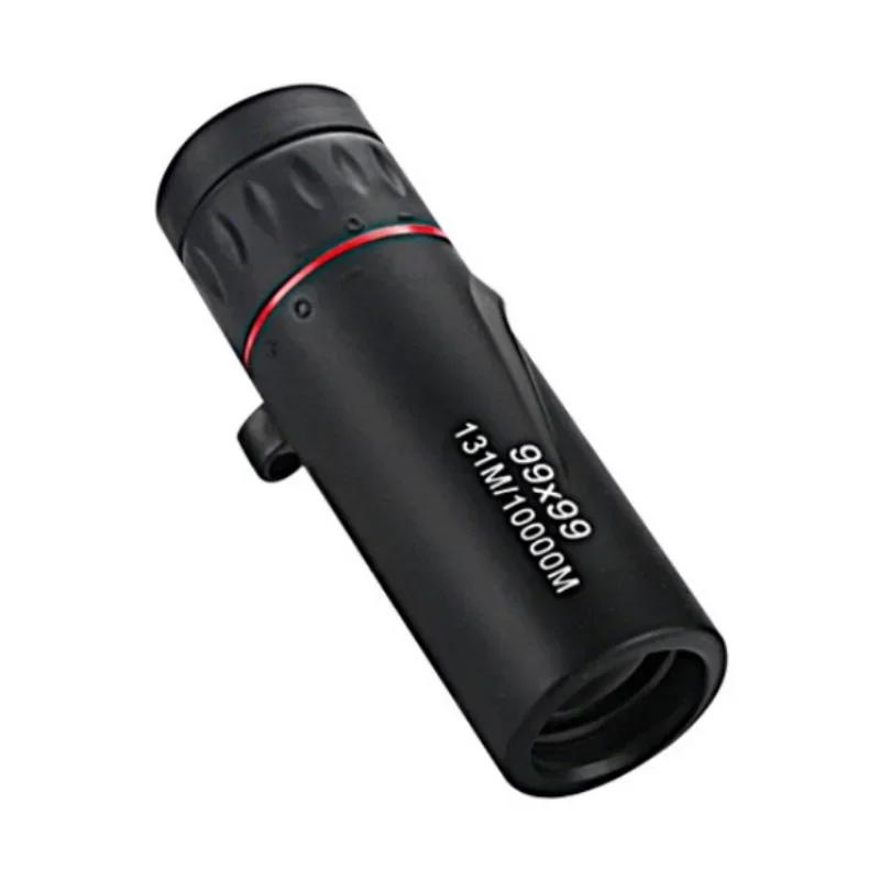 High Magnification Mini Zoom 99x99 Telescopes HD Monocular Telescope Low Light Night Vision Pocket Monocular For Travel Hunting