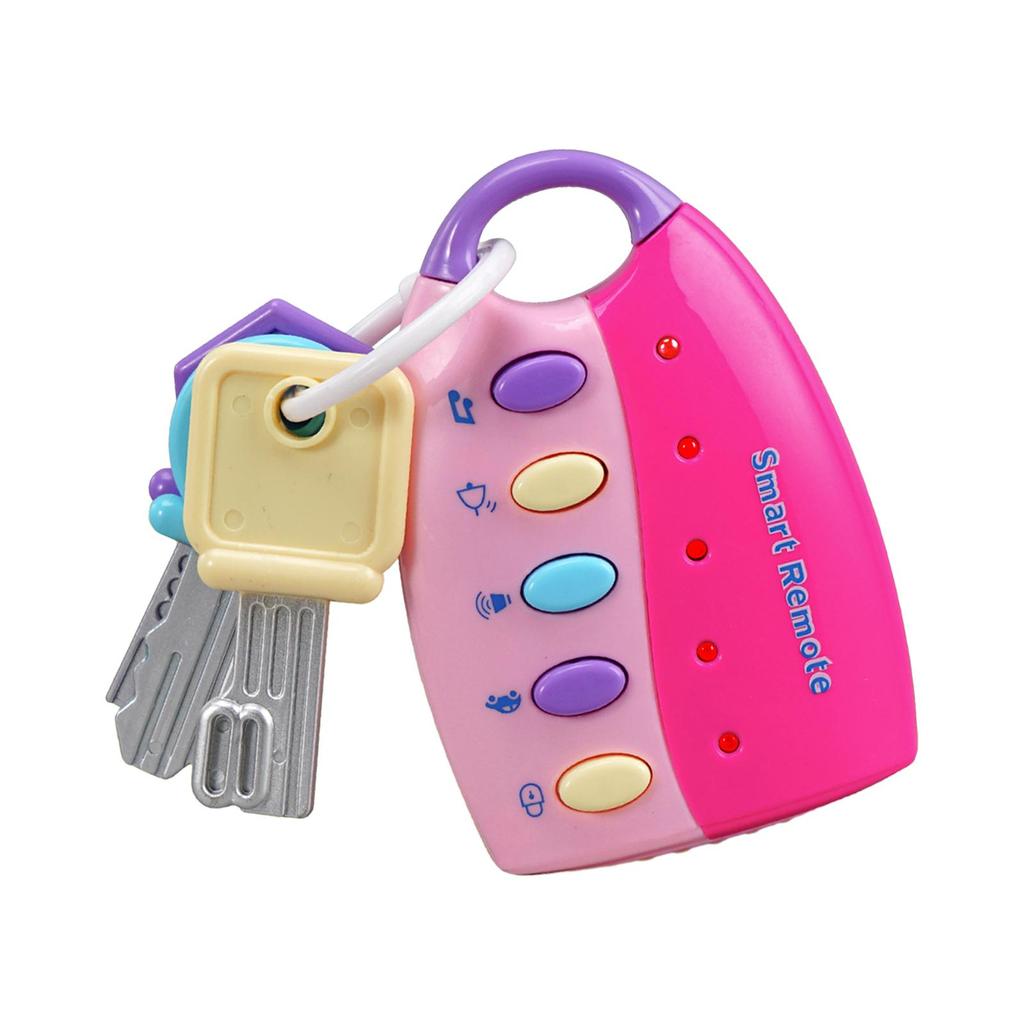 Baby Car Keys Toy Educational Key Toys Keychain Remote for Children Kids