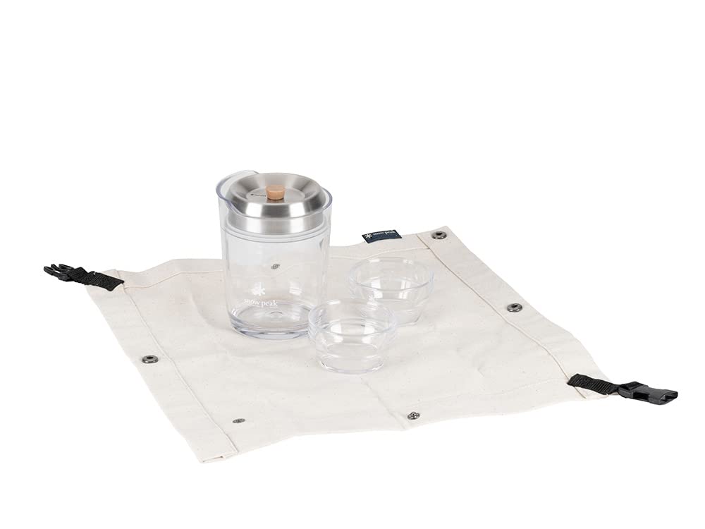 Service de table Snow Peak théière tasse à thé Sayo avec set de table tasse verre camping extérieur CS-340