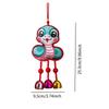 2025 Chinese New Year Bell Pendant Ornament Year of The Snake Decor Luck Charm Hanging Pendant for Decorative Tree Party Window