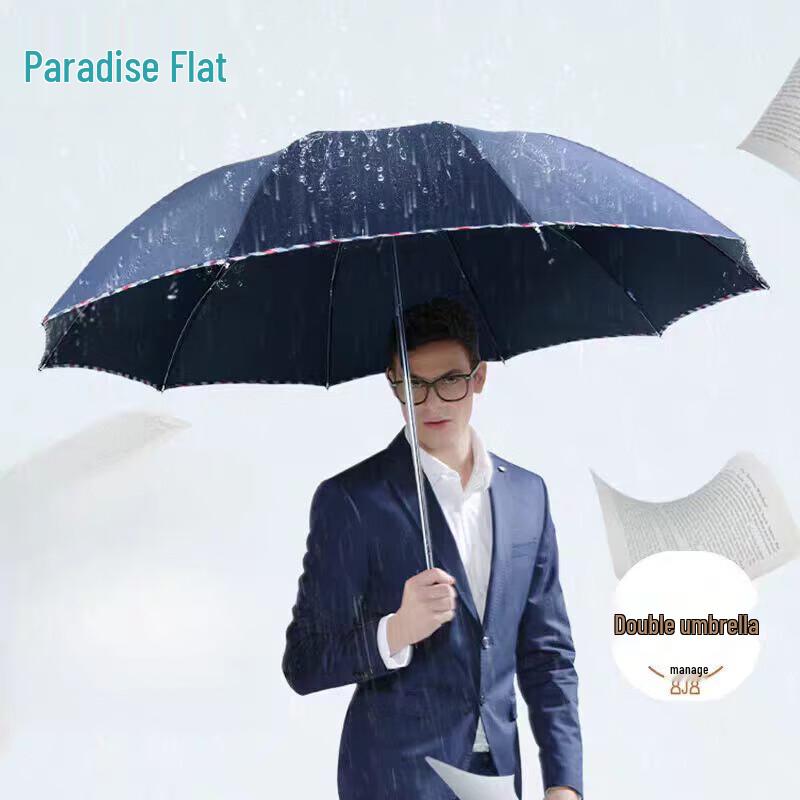 Tiantang 3311E 10-Rib Classic Foldable Umbrella