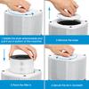 A-DST01 Air Purifier HEPA Active Carbon Filter No Ozone Odour PM Eliminator Air Purification
