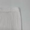 PLEATS PLEASE 19Stainless Steel PP91-JG763 White Cutwork Slit Pleated Skirt Skirt 3 whiteUsed