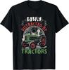 Easily Distracted By Tractors Fun Farmer Farming Agriculture Gift Unisex T-Shirt