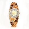 Quartz Movement Flower Butterfly Watch Round Dial Quartz Bracelet Wristwatch  Casual Occasion