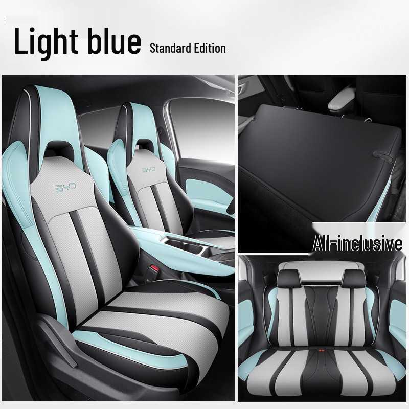 BYD Seagull Car Seat Cover - Full Coverage, Leather, All-Season, Vitality Flying Free Edition