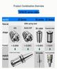 AAA Grade High-Precision ER Collet Chuck: UP Grade ER11, ER16, ER20, ER25, ER32 - Compatible with BT30, BT40, BT50.