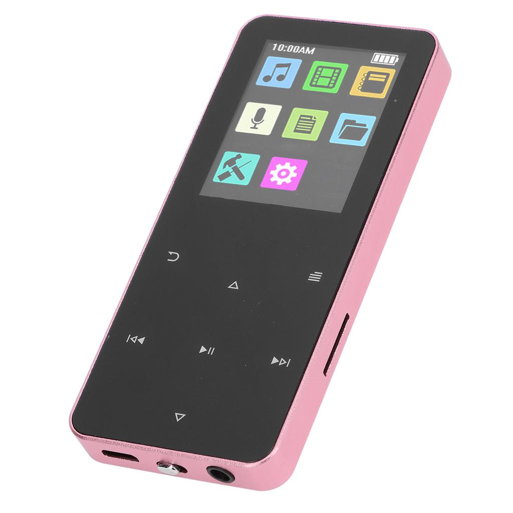 MP3 Player 1.8 Inch TFT Touch Screen HiFi Lossless Sound Bluetooth Electronic Book 8H Working Time MP3 Music Player for