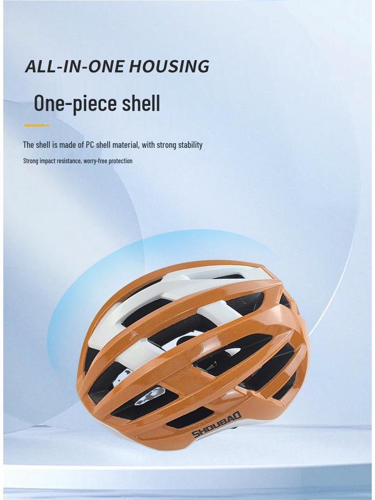 3C Sertifikalı Gece Parlayan Dağ ve Yol Bisikleti Kaskı - Nefes Alabilir ve Bisiklet İçin Güvenli