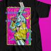 Cyberpunk Edgerunners T-Shirt, Anime Neon Grafik-T-Shirt, Futuristisches Streetwear-Shirt, Otaku Geschenk, Sci-Fi Anime Kleidung