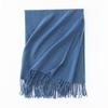 Cashmere Feel Solid Color Women's Imitation Cashmere Scarf Spring Atmosphere Korean Style Versatile Mid Length Shawl Scarf