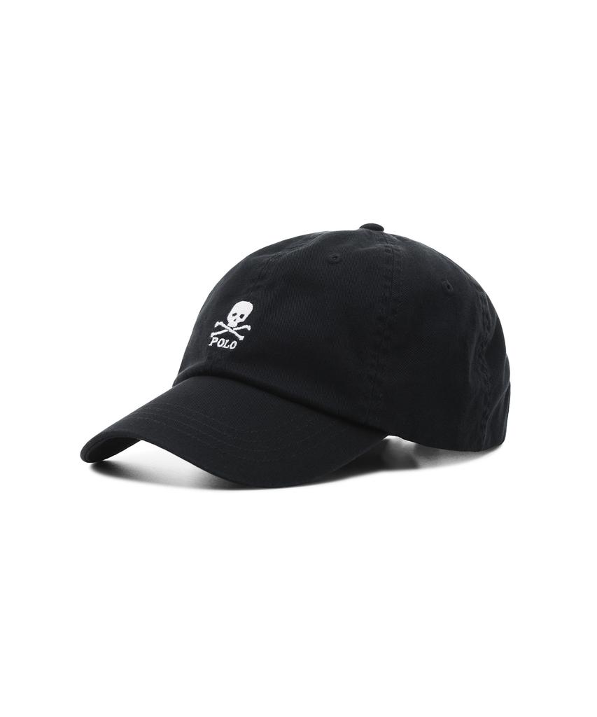 POLO RALPH LAUREN Skull Chino Ball Cap - Black