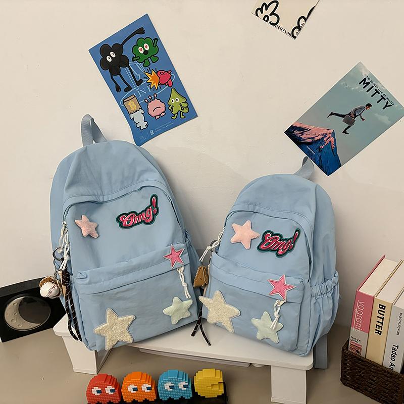 Women's Backpack Cartoon Star Backpack Student Schoolbag