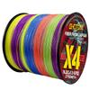 Filo da Pesca Intrecciato in PE a 4 Fili da 100m con Elevata Resistenza alla Trazione, Disponibile in 10 Colori - Leader per Linea Aquilone Da Li Ma