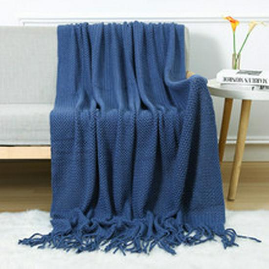Waffelstruktur Mehrzweckdecke: Sofa, Nickerchen, Bett und Decke für Zuhause, Büro oder Reisen.
