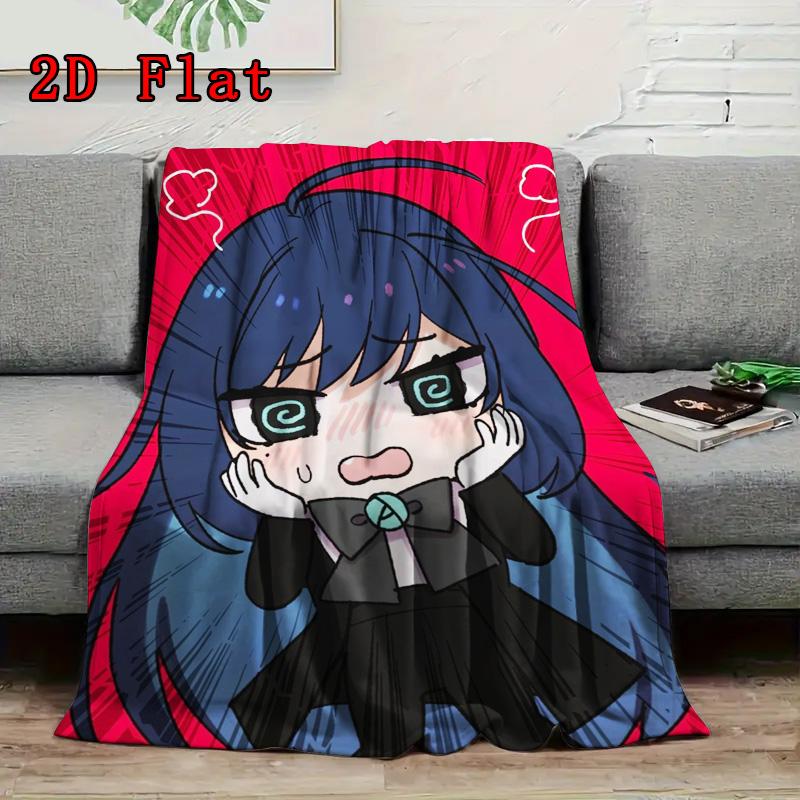 Ado Anime 2D Flat Pattern Flannel Blanket High quality All Seasons Warmth and Comfort Perfect for Christmas Gifts.NMT0928005