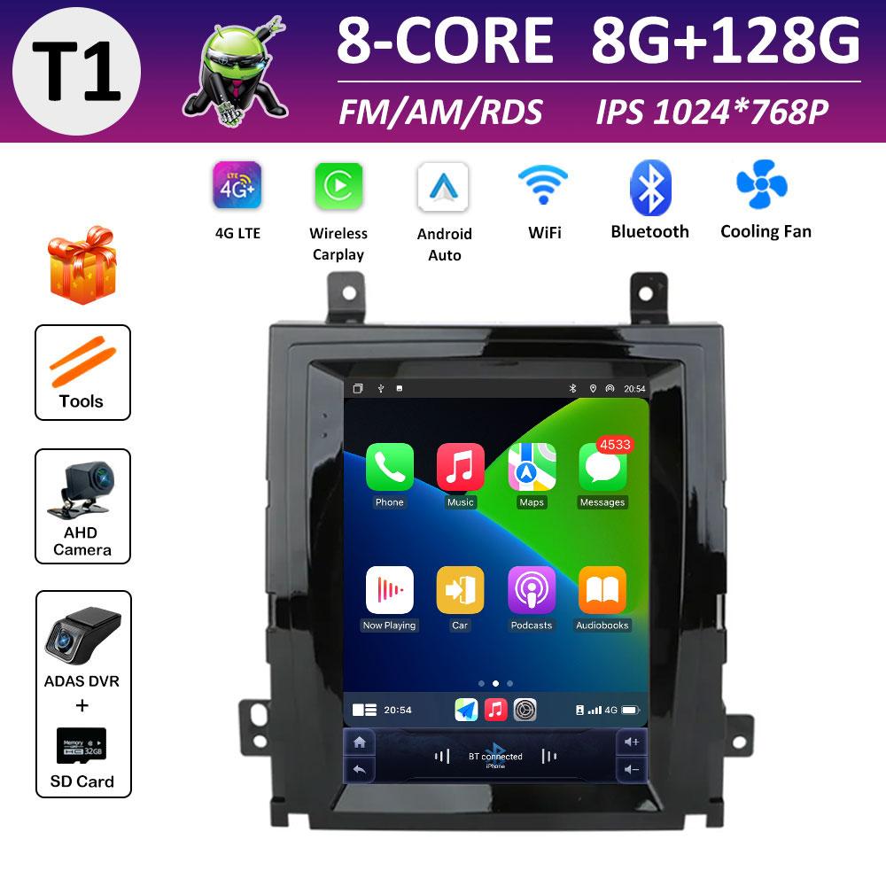 Android Smart System WIFI for Cadillac Escalade 2007 2008 2009 2010 2011 - 2013 Wireless Carplay GPS Navigation DSP Stereo BT+4G
