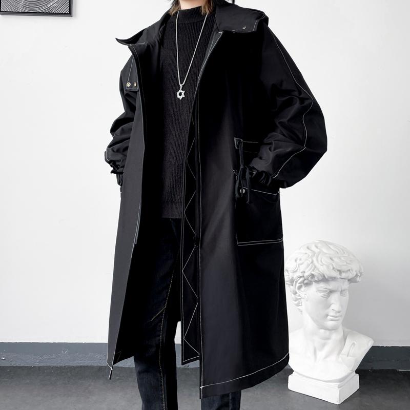 Autumn Men Korean Style Trench Men