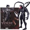 SHF Venom Carnage Action Figure Joint Movable Toys Venom Legends Change Face Statue Model Doll Collectible Kids for Toy Gift