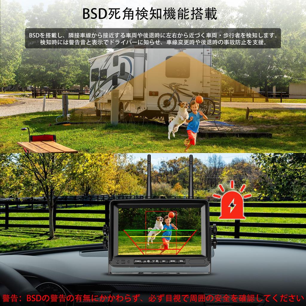 Ασύρματη οθόνη κάμερας οπισθοπορείας 24v οθόνη οπισθοπορείας φορτηγού με BSD τυφλό σημείο DIY IPS εγγραφή αδιάβροχη και ανθεκτική στη σκόνη νυχτερινή όραση ιαπωνικό μενού 5x
