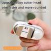 Automatic Electric Nail Cutter & Grinder Portable Electric Manicure Tools with Light Kids Adults Elderly 2-in-1 Nail Care Device