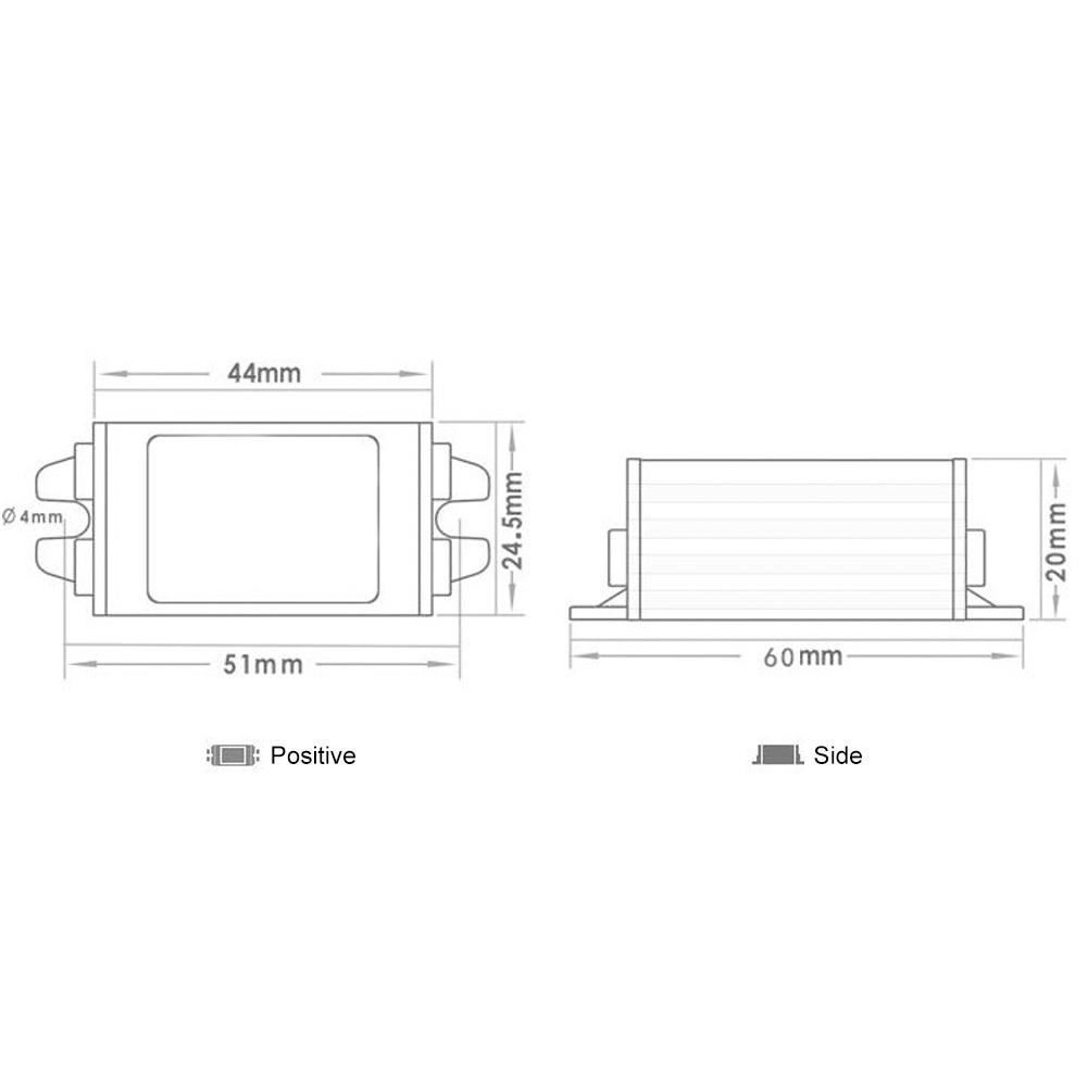 Funkční hardware Domů Nastaví DC/DC na 12V napájení 24V převodník do auta Snížený modul napájecího adaptéru