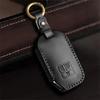 2026 Kia Carnival 4th Gen Genuine Leather Key Cover – Stylish & Protective Remote Bag for Men & Women.
