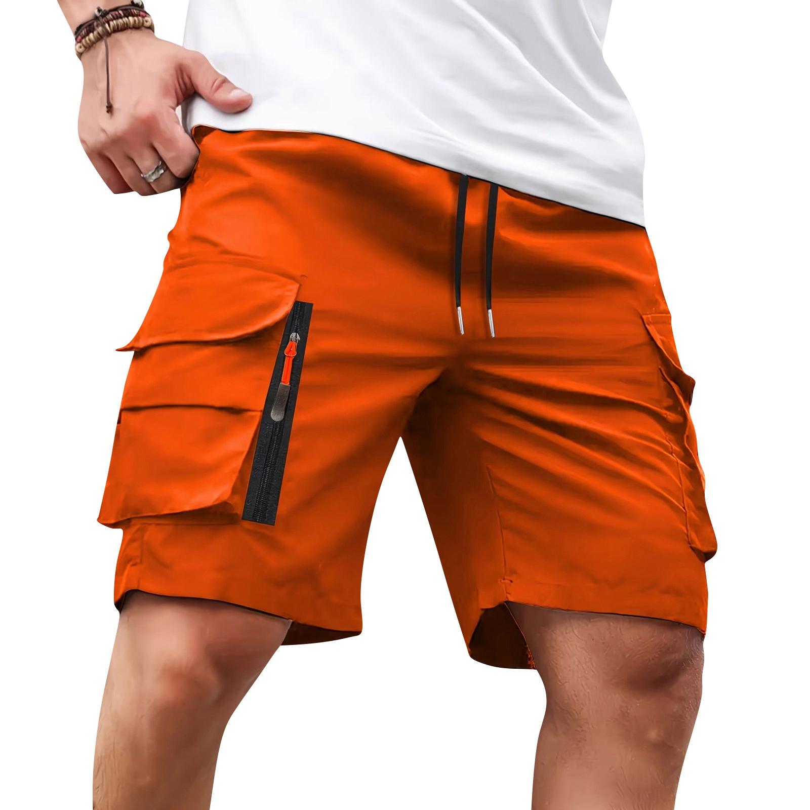 

Men s Multi-pocket Work Pants In Multiple Colors, Beach Pants L