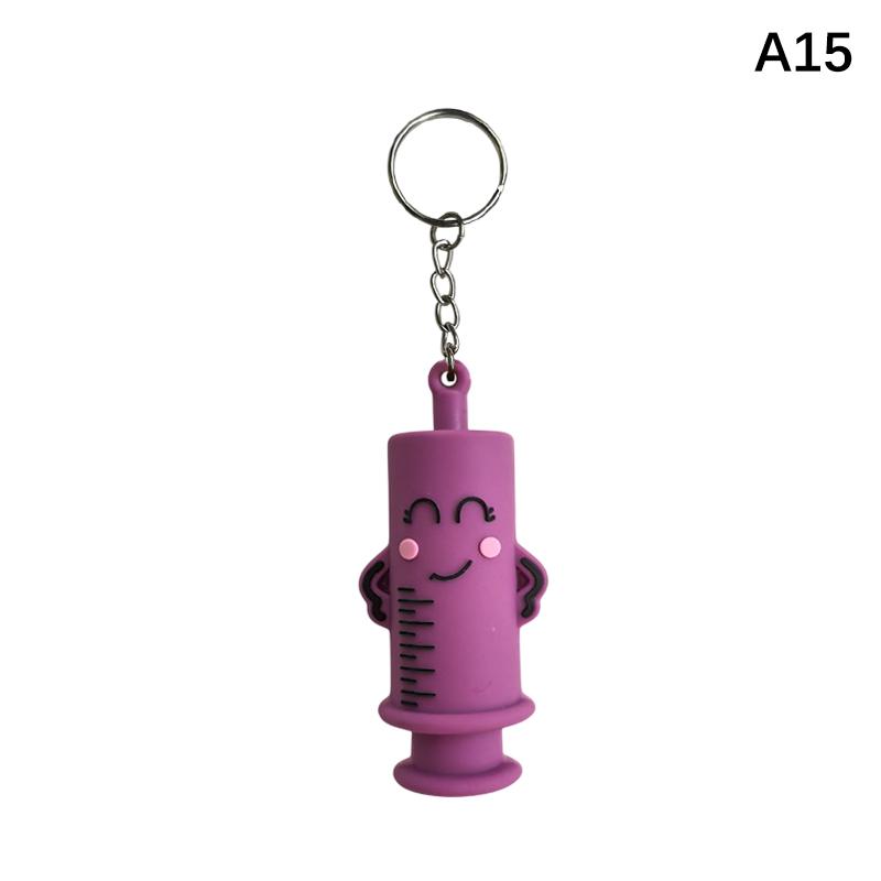 Paw Print Girl Shaped Ampoule Bottle Opener Keychain Rubber Cutter Aid Medication Vial Breaker Tool For Home Nurses And Doctors