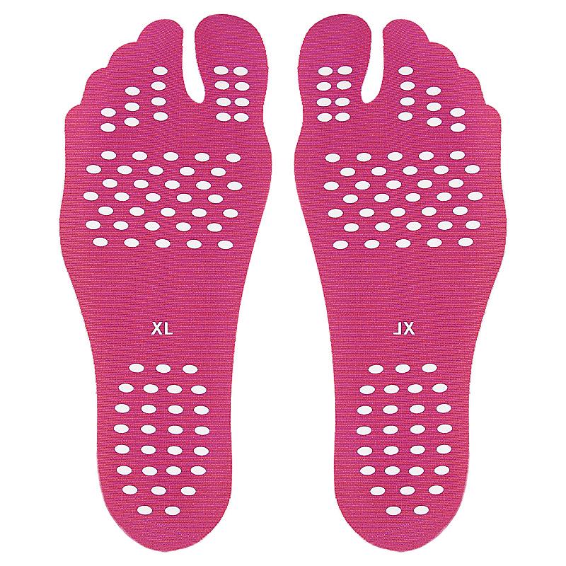 Самоклеящиеся одноразовые пляжные стельки: Разрываемые, Портативные, Невидимые Теплоизолирующие Стельки для ног на лето