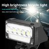 Bike Bicycle Light USB LED Rechargeable Set MTB Road Bike Front Back Headlight Lamp Flashlight Cycling Light Cycling Accessories