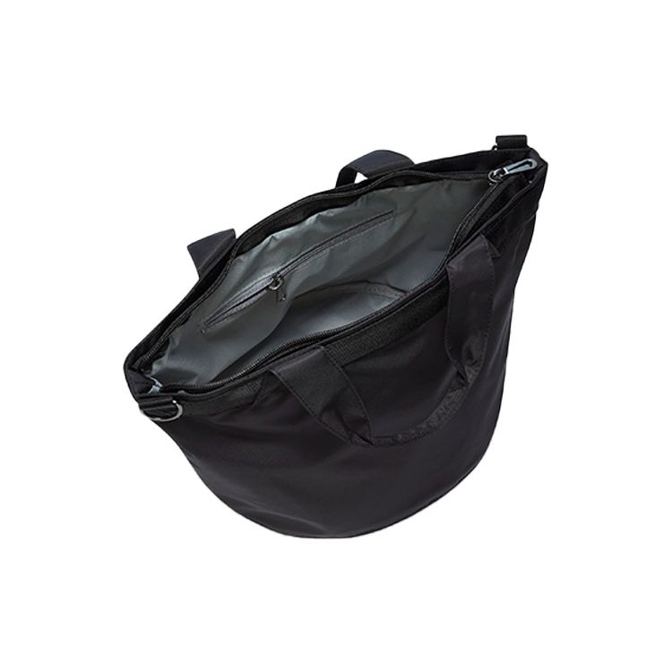 Nike Casual Minimalist Large Capacity Fabric Chain Bag Two-In-One Tote Shopping Bag Shoulder Crossbody Handbag Women Tote Bags Black CW9303-010