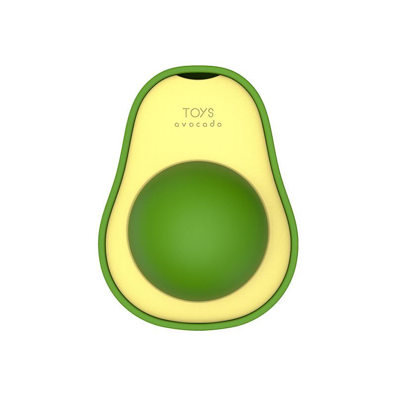 TikTok Style Avocado Catnip Molar Toy: Lick Ball for Kitten Dental Play