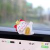 Wealth-Attracting Beckoning Cat Car Ornament - Central Control Screen Decoration Doll