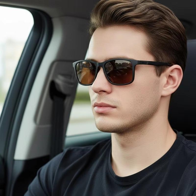 Men's Outdoor Sports Sunglasses, Luxury Polarized Sunglasses Unisex Cycling Glasses Fishing & Hiking UV400 Protection Sunglasses