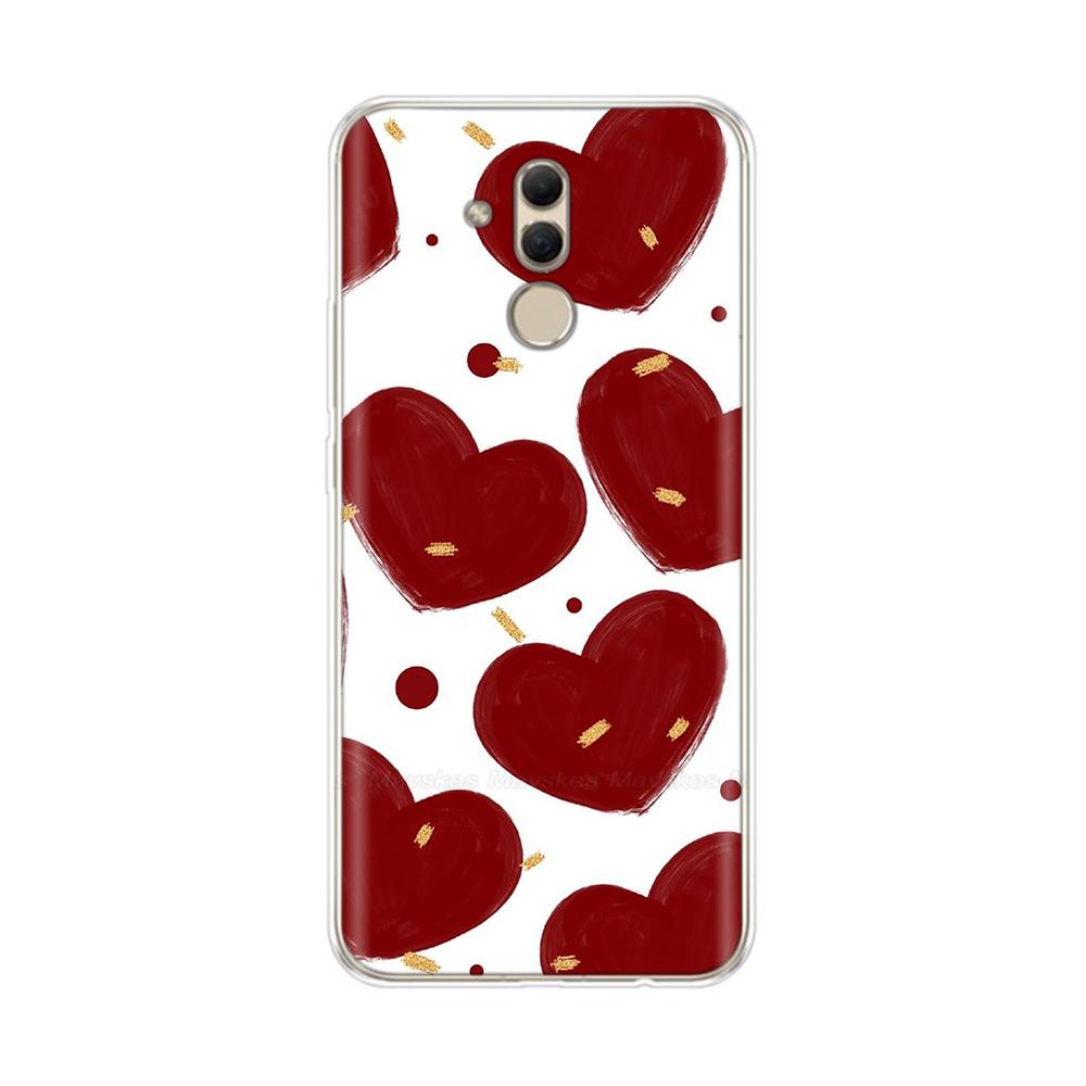 For Huawei Mate 20 Lite Case Shockproof Silicone Soft Phone Case Back Cover for Huawei Mate 20 Pro Cases Mate20 Covers Fundas