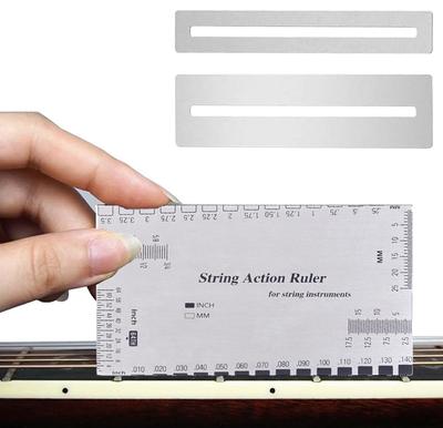 String Height Gauge Set of 3 String Height Measurement Fretboard Fretboard Fretboard Repair Bass String Measuring Maintenance Fret Polishing Repair