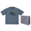 HAND DRAWN BB ICON SS23 T Shirt Regular Fit Men's Washed Blue/Black 612966TNVN44183