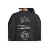 Nike Maglietta Oversize X Futura da Donna Breaking (Dimensionamento dell'Asia) Abbigliamento Streetwear da Donna Nera FZ0284010
