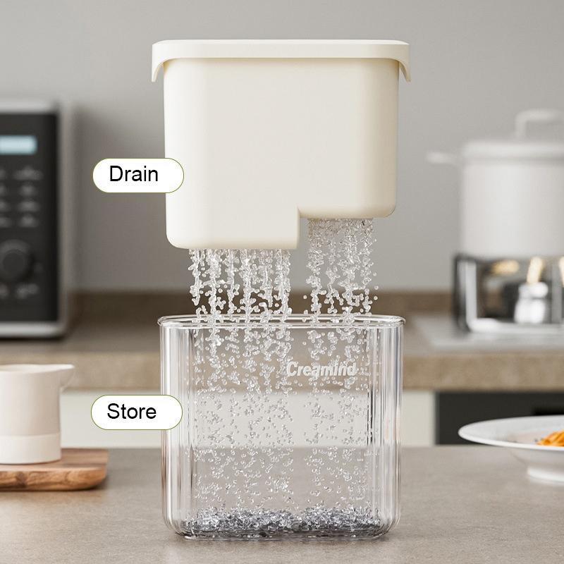 Utensil Holder Cutlery Drainer Kitchen Tableware Storage Bucket Plastic Chopstick Spoon Storage Rack Detachable Kitchen Tools