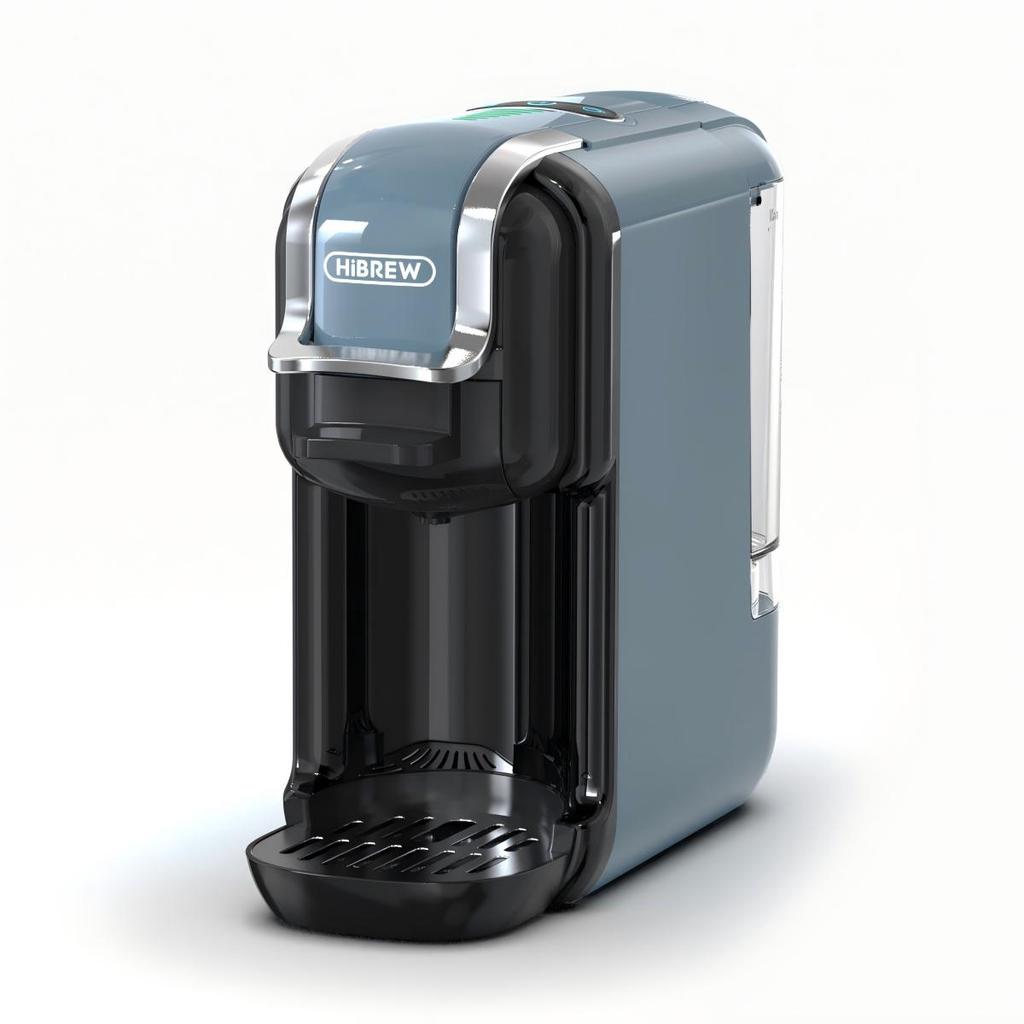 HiBREW H2B 5 In 1 Multiple Capsule Coffee Machine, Hot/Cold Coffee Maker, 19 Bar Pressure Extraction, 600ml Removable Watertank