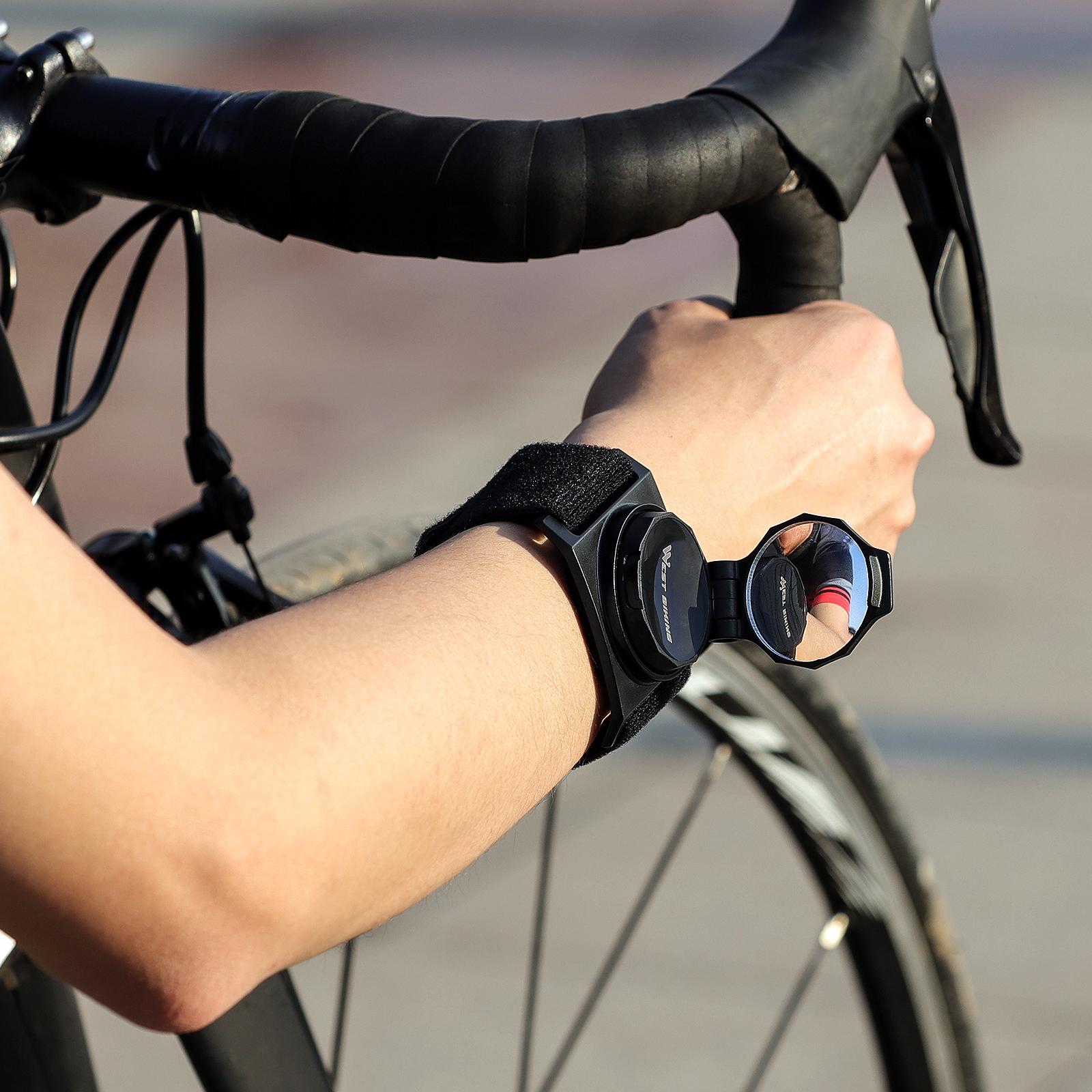 WEST BIKING Велосипедное зеркало заднего вида на запястье — фото 7