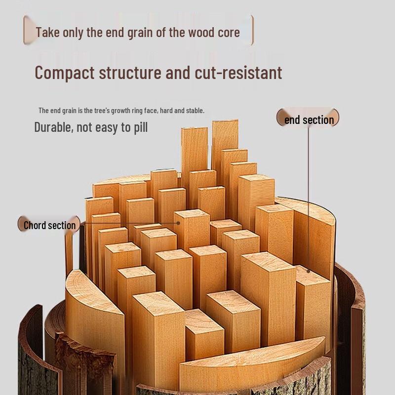 SUPOR Antibacterial Solid Wood Cutting Board