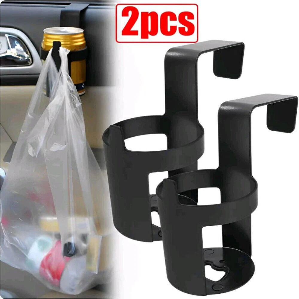 Car Cup Holder Auto Door Window Hanging Beverage Holder Portable Water Bottle Stand Car Storage Rack Auto Interior Accessories