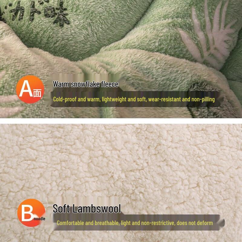 Nanjiren Thickened Lamb Fleece Winter Quilt