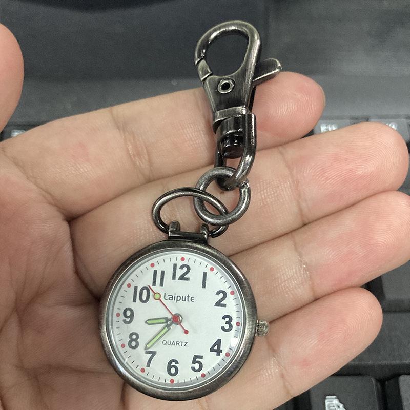 

Светящиеся карманные часы для медсестры с клипсой и брошью