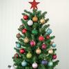 Electroplated Christmas Hanging Ball Shatterproof Xmas Tree Decoration  Photographic Props