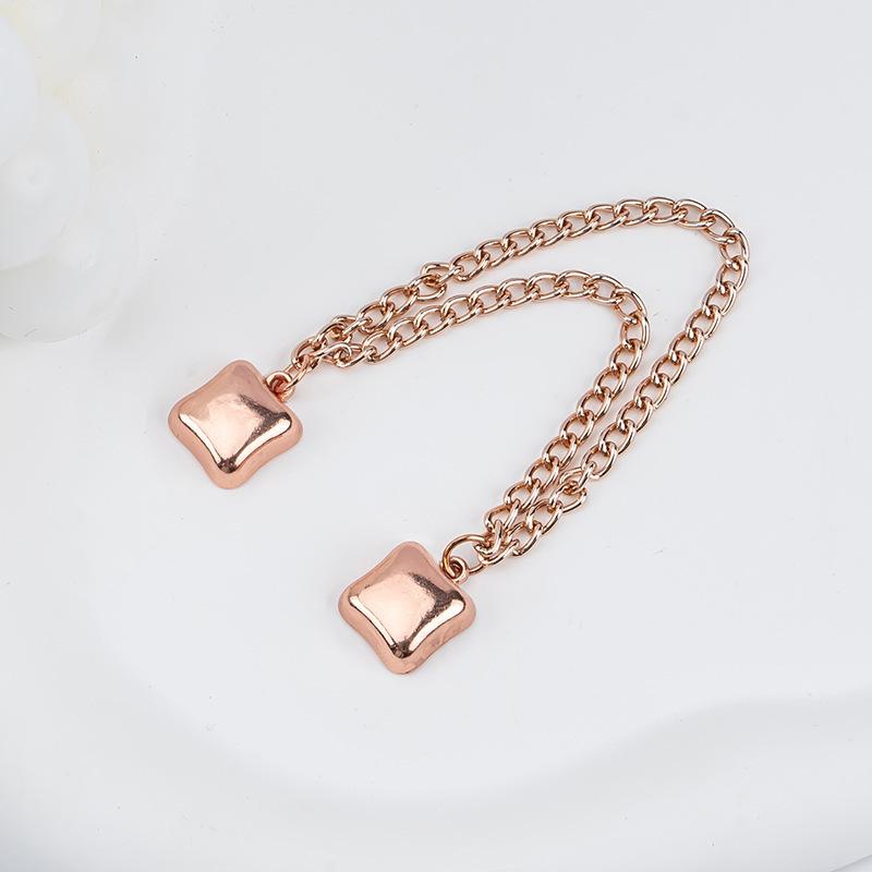 

Аксессуары для одежды Брюки Фиксатор для ног Пряжка для талии Пряжка для футболки Фиксированная магнитная пряжка B розового золота