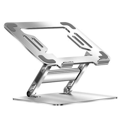 Foldable Height-Adjustable Carbon Steel Laptop & Tablet Stand
